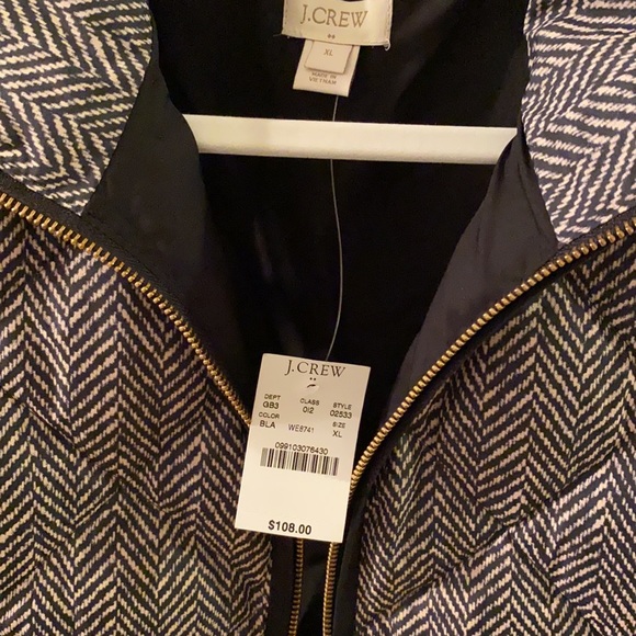 ✨NWT J. Crew Herringbone vest - Picture 4 of 5